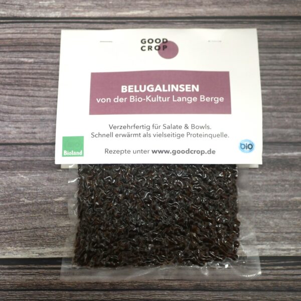 Beluga Linsen (gekocht & verzehrfertig)